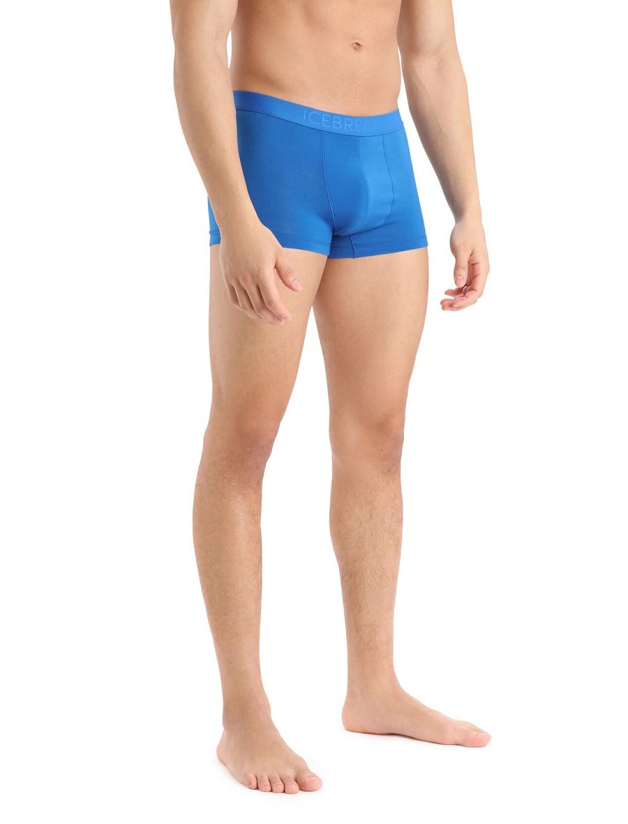 Lazurite Icebreaker Cool-Lite™ Merino Anatomica Trunks Men\'s Underwear | AU 1289QMAZ